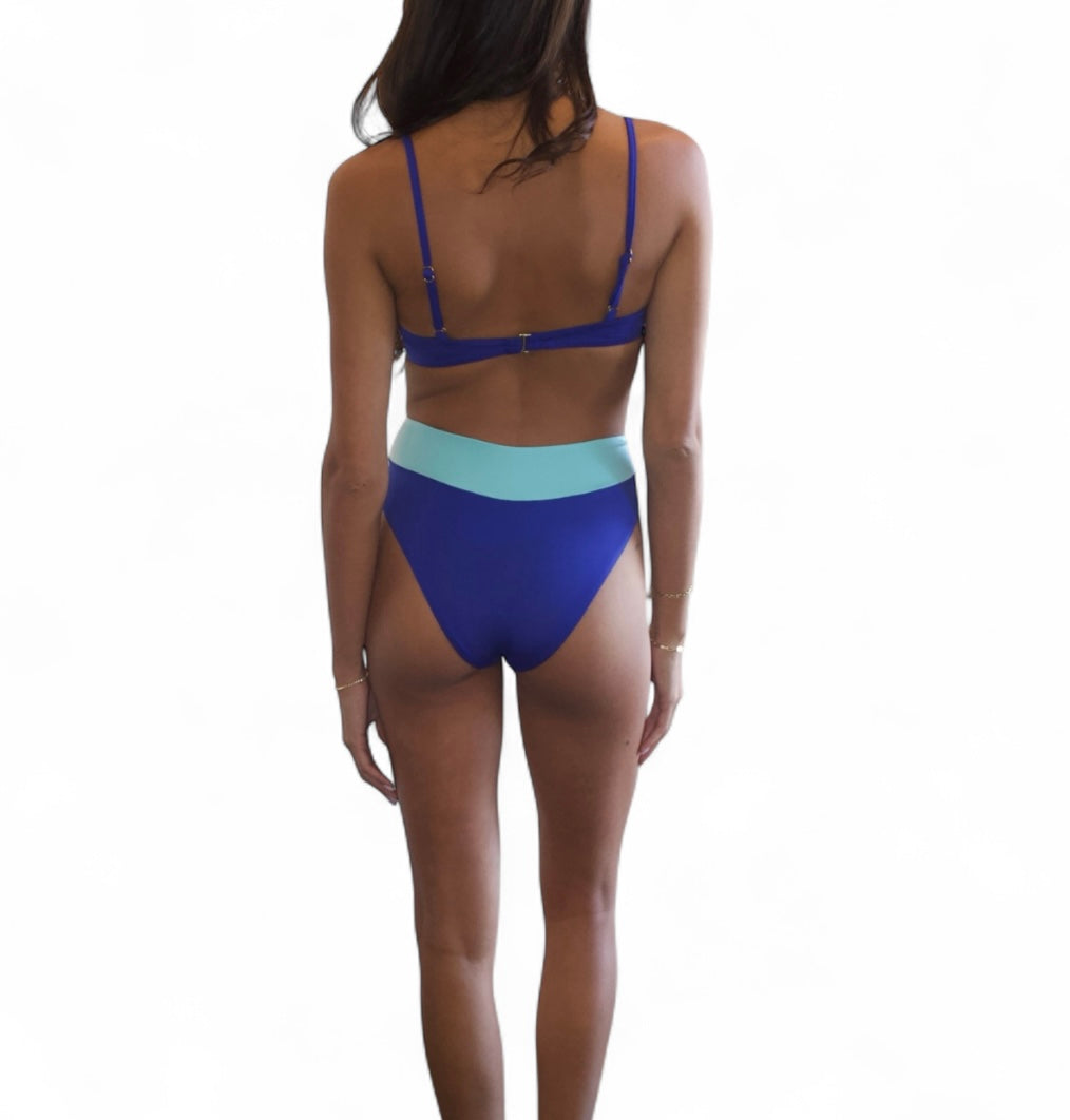 Lagos High Waisted Bottom Color blocked